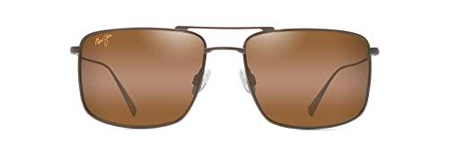 Maui Jim AEKO Gafas, Satin Sepia, 55/16/140 Unisex Adultos