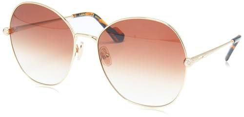 Lanvin LNV119S Sunglasses, 740 Gold/Gradient Brown