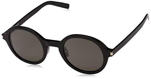 SAINT LAURENT SL 161 Slim Gafas de Sol, Black-Black-Grey