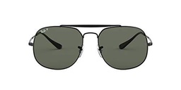 Ray-Ban 0RB3561, Gafas de Sol para Hombre, Negro (Green Classic G15), 57