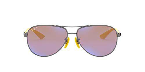 Ray-Ban 0RB8313M Gafas de sol, Matte Gunmetal, 40 para Hombre