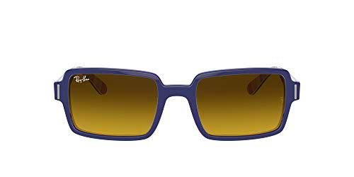 Ray-Ban Gafas, Rayas Azul/Marrón Sombreado, 52/20/145 Unisex Adulto