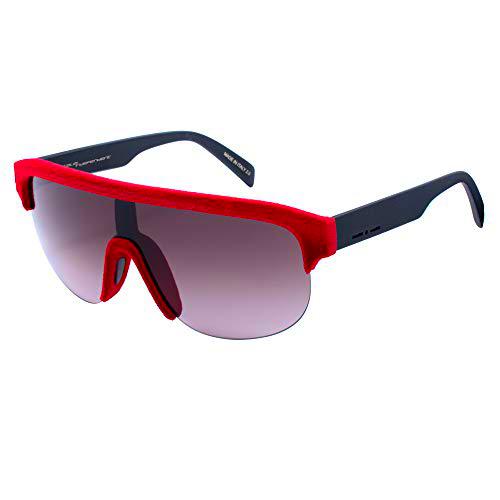 italia independent 0911V-053-000 Gafas de sol, Rojo, 135 Unisex