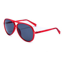 italia independent 0402-051-000 Gafas de sol, Rojo, 52 Unisex