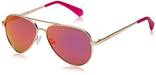 Polaroid KIDS PLD 8015/N/NEW gafas de sol, ORO, 52 Unisex Adulto