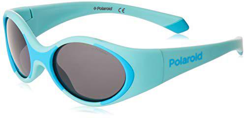 Polaroid KIDS PLD 8037/S gafas de sol, AZUL, 43 Unisex Adulto