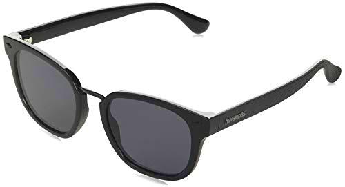 HAVAIANAS GUAECA gafas de sol, NEGRO, 52 Unisex Adulto