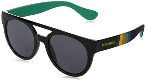 HAVAIANAS Buzios gafas de sol, BKSTRPDBK, 53 Unisex Adulto