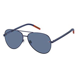 Tommy Hilfiger TJ 0008/S gafas de sol, MTT AZUL, 60 Unisex Adulto