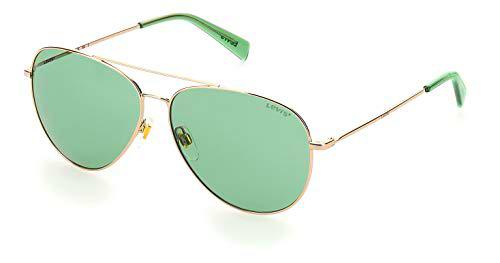 LEVI'S EYEWEAR LV 1006/S Gafas, Goldgreen, 60 Unisex Adulto