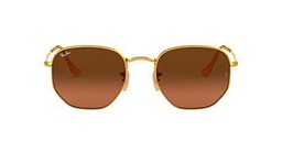 Ray-Ban 0RB3548N Gafas de sol, Gold, 47 Unisex