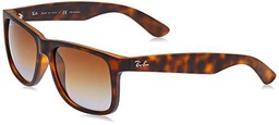 Ray-Ban Justin Classic Gafas de sol, Marrón (Tortoise Brown Gradient)