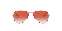 Ray-Ban JUNIOR 0RJ9506S Gafas de sol, Silver On Top Red, 50 Unisex