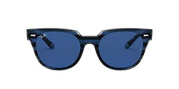 Ray-Ban 0RB4368N Gafas de sol, Striped Blue Havana, 40 Unisex