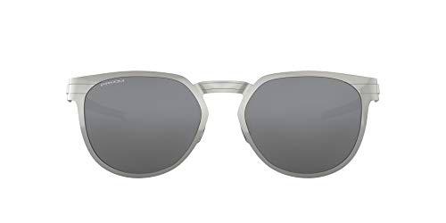 Oakley 0OO4137 Gafas de sol, Satin Chrome, 55 Unisex