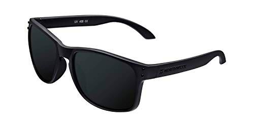 Northweek Bold All Black - Gafas de Sol para Hombre y Mujer