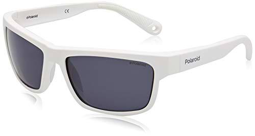 Polaroid SPORT PLD 7031/S gafas de sol, MATTWHITE, 59 para Hombre