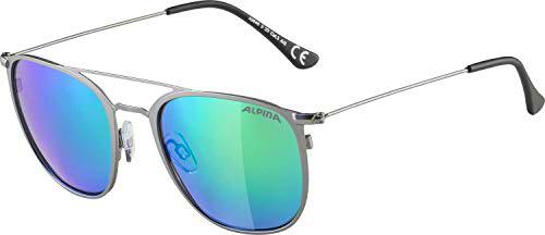 alpina Zuku Gafas de Sol, Unisex-Adultos, Gun Matt