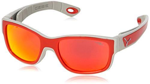 Cébé S'Trike Gafas, Unisex niños, Gris (Matt Grey Burgundy), S