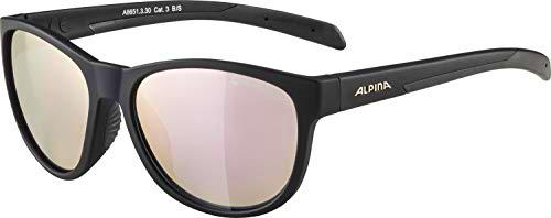 ALPINA NACAN II Gafas, Unisex Adulto, Negro Mate, Talla única