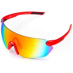 Briko Starlight 3 Lenses Gafas Sol Ciclismo, Unisex Adulto