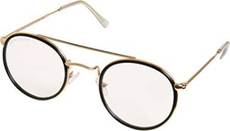 Urban Classics Sunglasses Palermo Gafas, Transparent/Gold