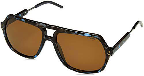 Polaroid PLD 2035/S IG TQJ 58 Gafas de sol, Azul (Bluette Dkruth/Brown Pz), Hombre