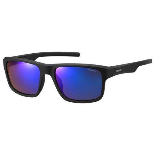 Polaroid PLD 3018/S JY DL5 gafas de sol, Negro (Matt Black/Greyblmirror Pz)