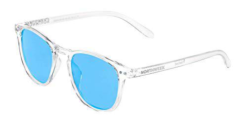 NORTHWEEK Wall Rogers Gafas, Blanco Transparente, Adulto Unisex Adulto