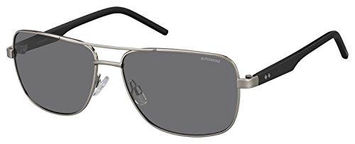 Polaroid PLD 2042/S Y2 FAE 59 Gafas de sol, Negro (Ruthen Black/Grey Pz), Hombre