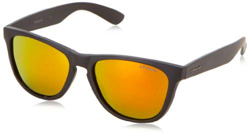 Polaroid P8443 L6 9CA Gafas de sol, Negro (Black/Grey Red Mirror Polarized)