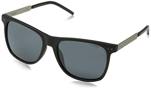 Polaroid PLD 1028/S M9 003 55 Gafas de sol, Negro (Matt Black/Grey Pz), Hombre