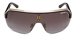 Carrera TOPCAR 1 PT KBN Gafas de sol, Negro (BLKCRYELLOW/GREY SF)