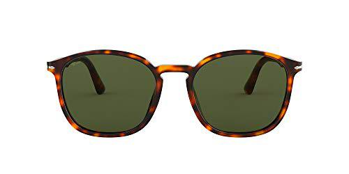 Persol 0PO3215S Gafas de sol, Rectangulares, 54, Havana