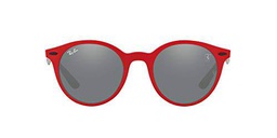 Ray-Ban 0RB4296M Gafas, MATTE RED, 50 Unisex Adulto