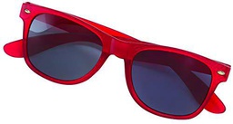 TOPICO Gafas de Sol Unisex Juvenil Popular Rojas, 45 x 15 x 7 cm