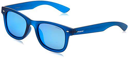 Polaroid PLD 8009/N JY UJO Gafas de sol, Azul (Bluette Transparent/Grey Blue Mirror Polarized)