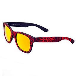 italia independent 0090-ZEB-053 Gafas de sol, Rojo, 50 Unisex