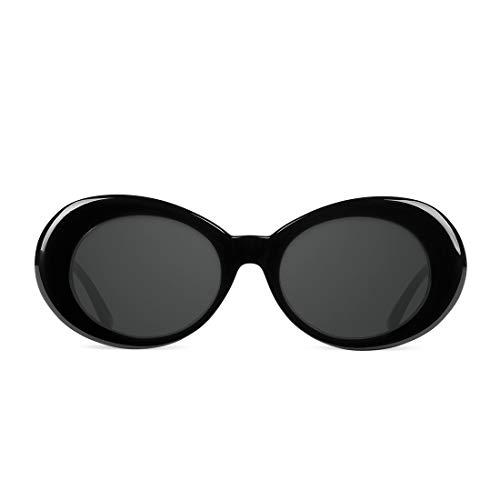 D. Franklin Malibu Gafas de sol, Negro, 50 Unisex