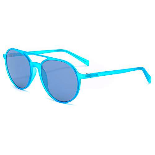 italia independent 0038-027-000 Gafas de sol, Azul, 53 Unisex