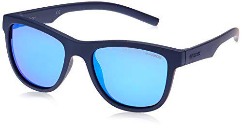 Polaroid PLD 8018/S JY CIW 47 Gafas de sol, Azul (Rubber Blue/Grey)