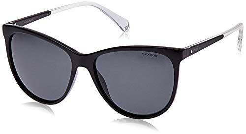 Polaroid PLD 4058/S M9 807 57 Gafas de sol, Negro (Black/Grey Grey), Mujer