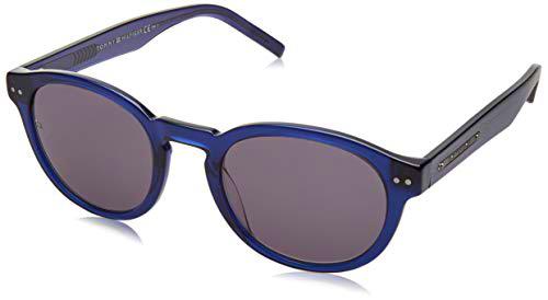 Tommy Hilfiger TH 1713/S gafas de sol, AZUL AZUL, 50 Unisex Adulto