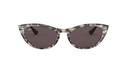 Ray-Ban 0RB4314N Gafas de sol, Havana Beige, 54 para Mujer