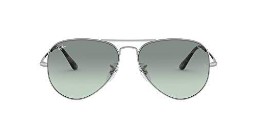 Ray-Ban 0RB3689 Gafas de sol, Silver, 58 Unisex