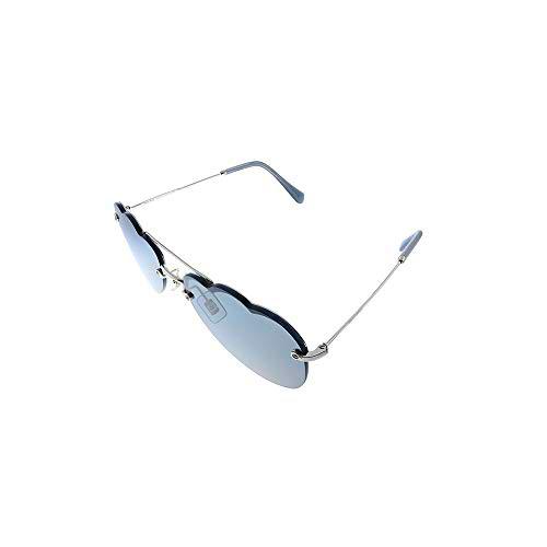 Miu Miu 0MU 56US Gafas, Silver (1bc175), 58 para Mujer