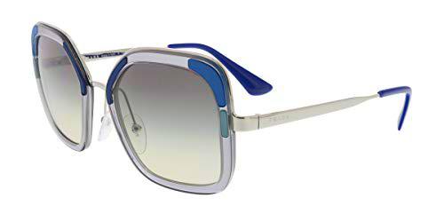 Prada 0pr57us Lmd130 54 Gafas de sol, Transparente Grey, Mujer