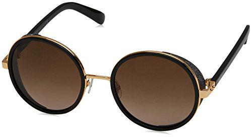 Jimmy Choo Andie/S J6 J7Q 54 gafas de sol, Dorado (Rose Gold Blk/Brown Sf), Mujer