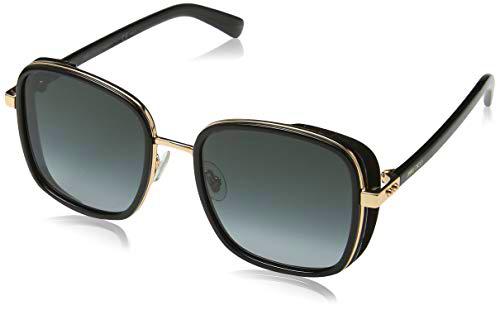 Jimmy Choo ELVA/S 9O 2M2 54 Gafas de sol, Negro (Black Gold/Brown), Mujer