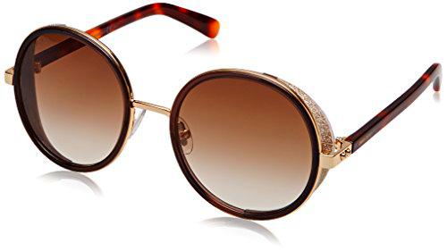 Jimmy Choo Andie/S JD J7G gafas de sol, oro rosa y marrón